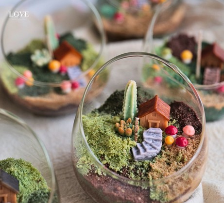 Mini Landscape Candle Making